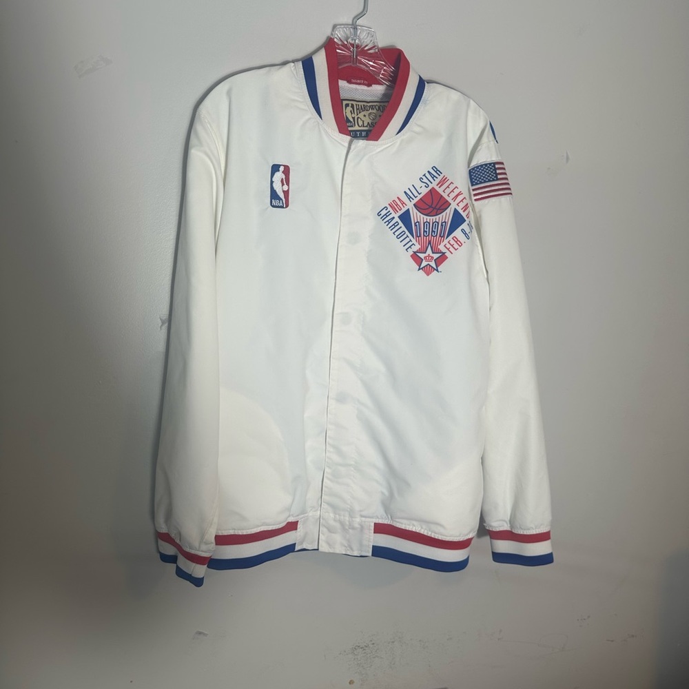White NBA All-Star Jacket